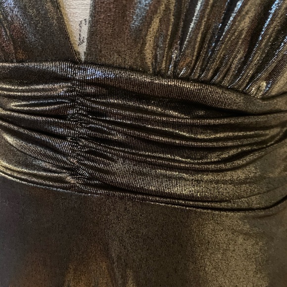 Liquid Silver Dress - Picture 2 of 4